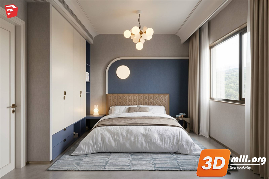 Children Room Scenes Skp FIles 
